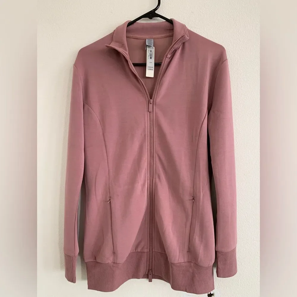 Victoria’s Secret VSX Featherweight Knit Slim Full-Zip Jacket XS - Picture 3 of 13